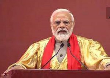 मोदी(PM) : संबोधित करते हुए कहा कि आने वाले 25 साल में भारत की विकास यात्रा की बागडोर संभालें युवा